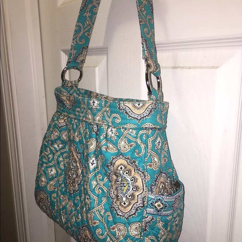 Vera Bradley Totally Turq Reversible Tote